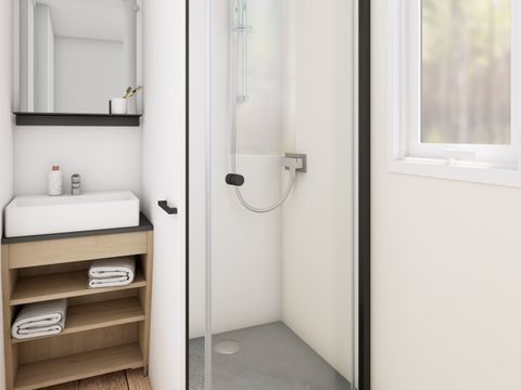 Mobilhome 4 personnes - Premium - 35 m² (2 chambres) + Terrasse couverte