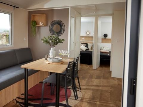 Mobilhome 4 personnes - Premium - 35 m² (2 chambres) + Terrasse couverte