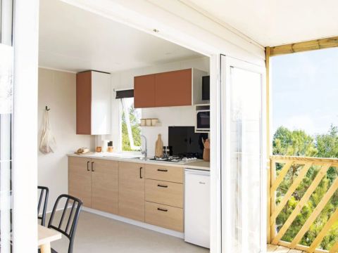 MOBILHOME 4 personnes - LOGGIA BAY 2 chambres