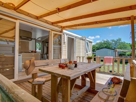 MOBILHOME 4 personnes - Cottage Privilège TV LV - 2 Chambres - 4 personnes