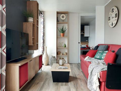 MOBILHOME 6 personnes - COUP DE COEUR - PRESTIGE SPA - lits faits à l'arrivée (111)