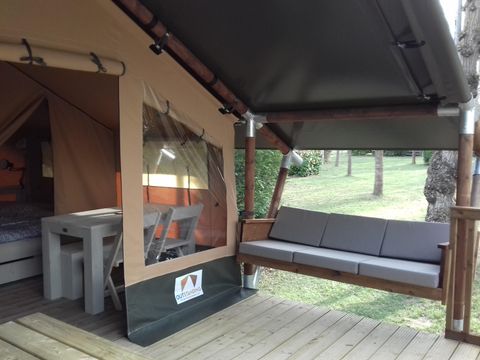 Lodge 4 personnes - SAFARI - Sans sanitaires