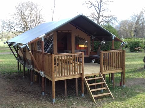 Lodge 4 personnes - SAFARI - Sans sanitaires