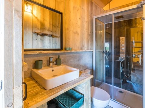 LODGE 4 personnes - LODGE SAFARI avec sanitaire