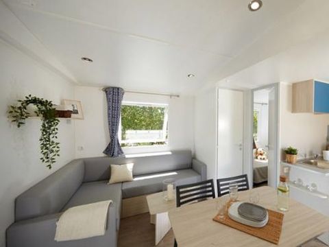 Mobilhome 5 personnes - Mobil Home 2 ch 4/5 pers Terrasse semi-couverte TV sans Clim