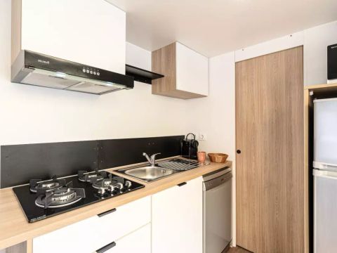 MOBILHOME 4 personnes - Confort 3 Pièces 4 Personnes Climatisé + TV