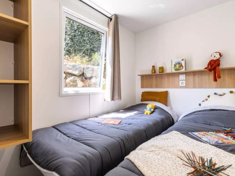 MOBILHOME 4 personnes - Vue Mer Confort 3 Pièces 4 Personnes Climatisé + TV