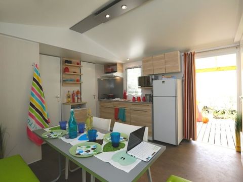 Mobilhome 6 personnes - Loisirs - 3 chambres - 30m²