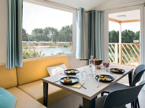 MOBILHOME 7 personnes -  Evasion 2 chambres 28m²