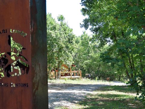 TENTE TOILE ET BOIS 4 personnes - Safari