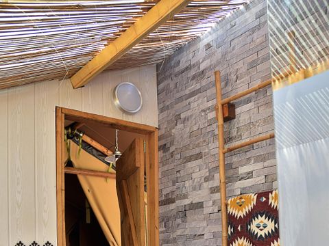 TENTE TOILE ET BOIS 4 personnes - Safari