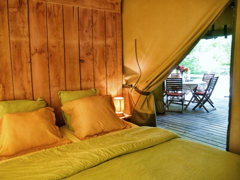 TENTE TOILE ET BOIS 4 personnes - Safari