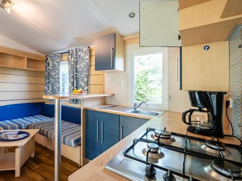 MOBILHOME 6 personnes - FORET - 3 chambres avec TV
