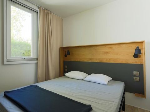 MOBILHOME 4 personnes - Mobil-home Horizon 27.5m² (2 chambres) (- de 8 ans) + terrasse intégrée + TV 4 pers