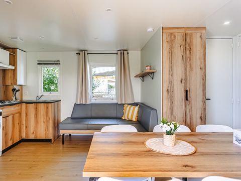 MOBILHOME 8 personnes - Mobil-home Sable plus 40m² (4 chambres, 2 salle de bains) 8 pers