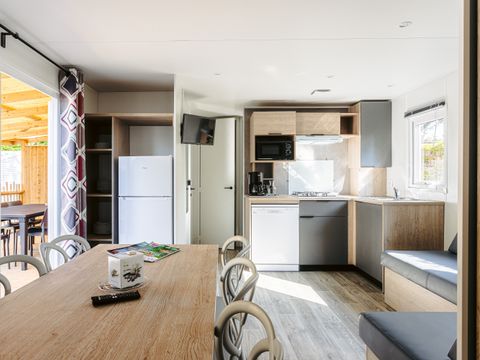 MOBILHOME 8 personnes - Mobil-home Sable plus 40m² (4 chambres, 2 salle de bains) 8 pers
