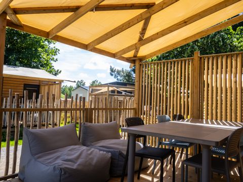 MOBILHOME 6 personnes - Mobil-home Premium 3 ch. avec spa (37m²) 4/6 pers