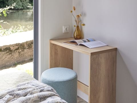 MOBILHOME 2 personnes - Mobil-home Plage Plus 18.6m² (- de 3 ans) (1 chambre) + TV + Clim + Lave-vaisselle 2 pers