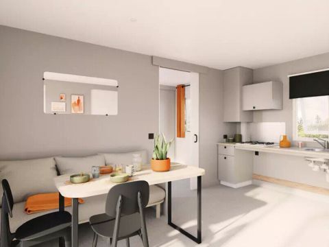 Mobilhome 4 personnes - PMR - 3 Pièces
