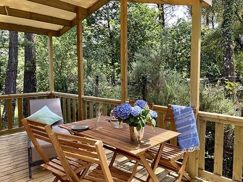 LODGE 2 personnes -  Cottage Floresta "Vue forêt" - Suite 2p - TV - Climatisation