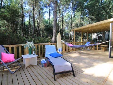 MOBILHOME 12 personnes - Cottage Floresta - vue foret