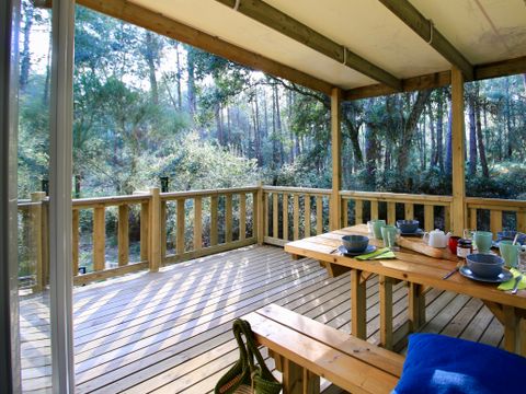 LODGE 12 personnes - Cottage Floresta "Vue forêt" 10-12p - 5 chambres - TV - Climatisation