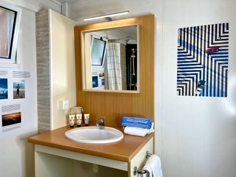 CHALET 5 personnes - Chalet Californie 4/5p - 2 Chambres - TV - Climatisation