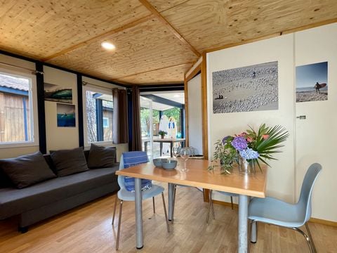 CHALET 5 personnes - Chalet Californie 4/5p - 2 Chambres - TV - Climatisation