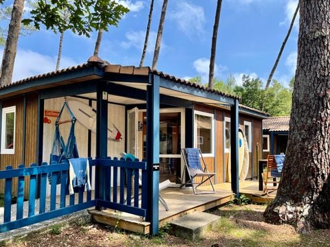 CHALET 5 personnes - Chalet Californie 4/5p - 2 Chambres - TV - Climatisation