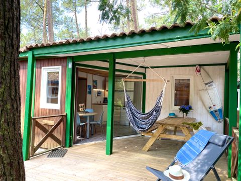 CHALET 5 personnes - Chalet Hossegor 4/5p - 2 Chambres - TV - Climatisation