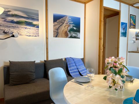 CHALET 5 personnes - Chalet Hossegor 4/5p - 2 Chambres - TV - Climatisation