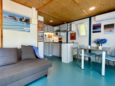 CHALET 5 personnes - Chalet Biarritz 4/5p - 2 Chambres - Climatisation