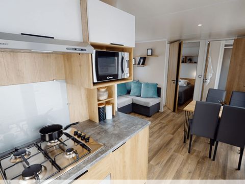 MOBILHOME 6 personnes - Elégance 2 chambres (6 pers) terrasse