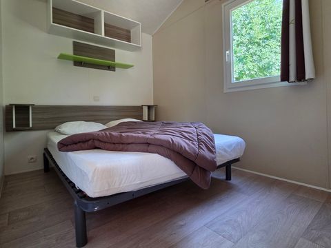 Mobilhome 4 personnes - Ibiza 27,5m² + terrasse semi-couverte
