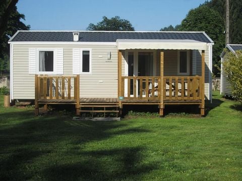 MOBILHOME 6 personnes - Bermudes 31m² + terrasse semi-couverte