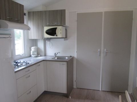 MOBILHOME 6 personnes - Bermudes 31m² + terrasse semi-couverte