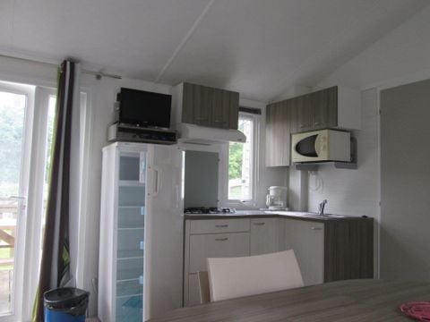 MOBILHOME 6 personnes - Bermudes 31m² + terrasse semi-couverte