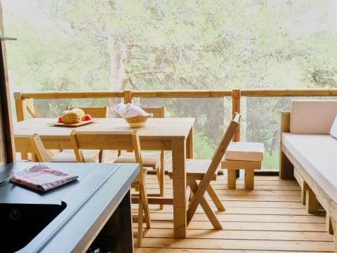 LODGE 5 personnes - PREMIUM - 2 chambres - CLIM