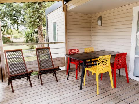 Mobilhome 4 personnes - Camélia 3 Pièces 4 Personnes + TV