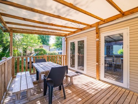 MOBILHOME 4 personnes - SAINT-JULIEN 2CH