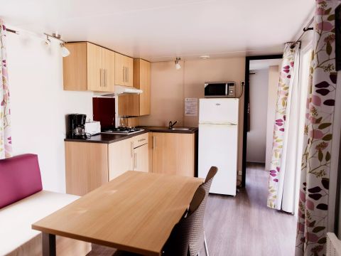 Mobilhome 4 personnes - Camélia 3 Pièces 4 Personnes + TV