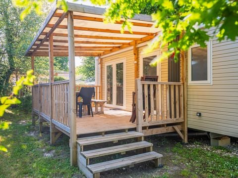 MOBILHOME 4 personnes - Mobil-home SAINT-JULIEN CLIM 2 chambres