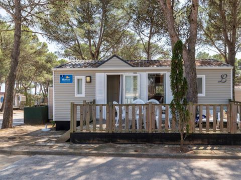 MOBILHOME 6 personnes - Classic | 2 Ch. | 4/6 Pers. | Terrasse surélevée non couverte | Clim.
