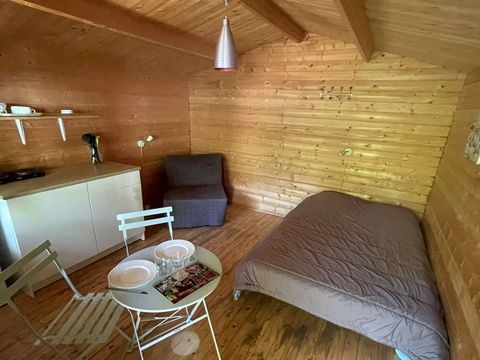 Chalet 2 personnes - 1 pièce 12m² - sans sanitaires