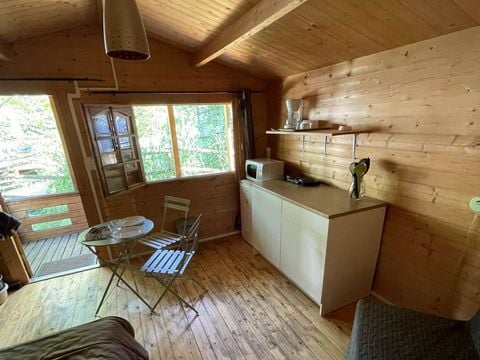 Chalet 2 personnes - 1 pièce 12m² - sans sanitaires