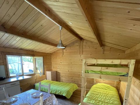 Chalet 3 personnes - 1 pièce 15 m² - sans sanitaires
