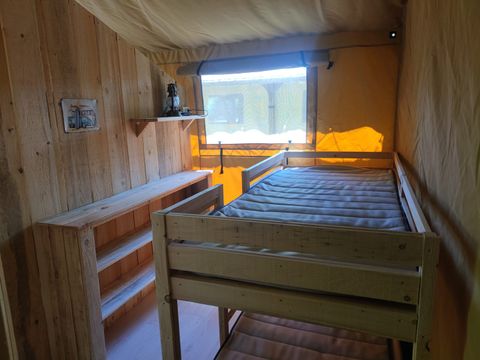 Lodge 4 personnes - Grande Tente Lodge Glamping 42M2