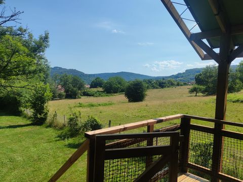 Lodge 4 personnes - Grande Tente Lodge Glamping 42M2