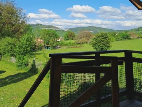 LODGE 4 personnes - Grande Tente Lodge Glamping 42M2