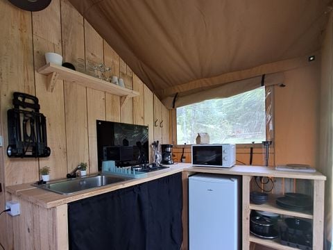 LODGE 2 personnes - TENTE lodge glamping 24m2